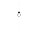 Starrett 656-12041J Dial Indicator, 12.000-Inch Measuring Range, .001-Inch Graduation, 0-100 Dial Reading, AGD Group 4, Jeweled Bearings, Lug-On-Center Back