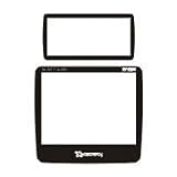 Giottos Aegis 58.7 x 52.7mm & 49.8mm x 24.9mm Professional Glass LCD Screen Protectors for the Nikon D200, 12 Layers of Multi-Coatings Each Side.
