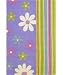 KAS Kidding Around Groovy Flora Lavender 415 3' 3 X 5' 3 Area Rug