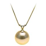 Gold Strike! Golden South Sea Pearl Pendant, AAA Quality