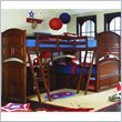 Lea Deer Run Triple Bunk Bed 3 Piece Bedroom Set