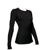 ICEBREAKER Oasis Crew Ladies Black 12 (M)