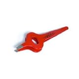 Tweezerman wide grip slant tweezer red