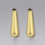 MOEN 14707 Traditional Lever Handle Inserts, Polished Brass, 2-Pack