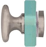 CRL Satin Nickel Traditional Style Single-Sided Door Knob by CR Laurence