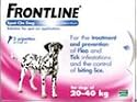 Frontline Spot On Lge Dog 20kg - 40kg 3 Pipettes
