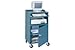 Mobile Computer Cabinet Blue