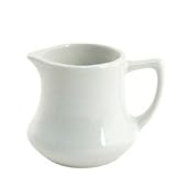 White Porcelain Creamer, 4.5 Ounce (07-1265) Category: Creamers