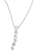 Mother of Pearl & Stone Set Silver Necklace
