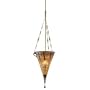 Istanbul Cone Lantern Pendant Fixture By Oggetti