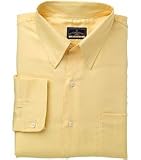 1-Pack Outer Banks Men's Silky Cotton Dobby Twill Dress Shirt 7204