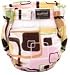 Kushies Ultra Lite All in One Diapers - Toddler - Distressed Circles Green