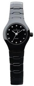 Skagen #816XSWXRC1 Women's Petite Black Ceramic Watch