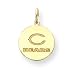 14K Chicago Bears Disc Small C Bears Charm