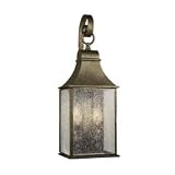 World Imports 61308-06 Revere 2 Light Exterior Wall Lantern, Flemish