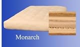 Cottonwood Better Comfort Monarch Full Size Navy Cotton and High Density Foam Soft to Medium 6 to 8 Thick Futon Mattress