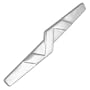 AZ Collection Sliver Plated Tie Clip