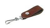 Hy-Ko #KB185-BKT 15PC Leather KeyStrap/Ring