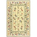 Country Heritage 2'3 x 8' Wool Rug -Ivory