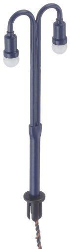 Viessmann 6448 - N Moderne Stadtleuchte zweiflammig, blau Preisvergleich