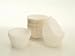 Essential Muff75 Muffin Cases White X75