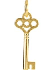 Posh Mommy® Key Charm 14K Yellow 85465