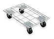 Industrial Grade 2TUR2 Dolly, Zinc Plated Wire, 32 1/4x24 1/2 In
