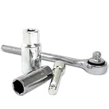 DIY Tune Up Kit with Fixed-Head Ratchet - 4 Piece