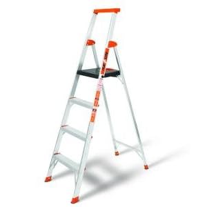Little Giant 15270-001 Flip-N-Lite 300-Pound Duty Rating Platform Stepladder, 6-Foot