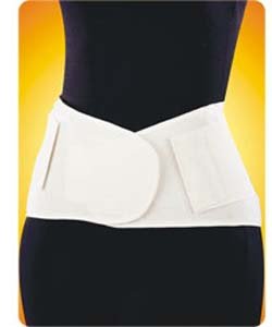 Mesh Industrial Back Support Black, Large