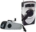 JENSEN MR-550-DF Self-Powered AM/FM Public Alert Radio