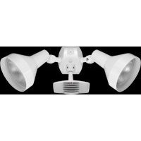 RAB STL110HW Stealth Motion Sensor with 110 Degree View and Par-38 Bell Flood Lighting Kit , White