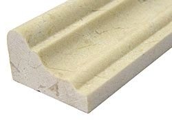 Crown Molding 12" POLISHED Crema Marfil