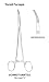 Schnidt-Sawtell Tonsil Forceps - Curved, 7 1/2 inch , 19 cm - 1 ea