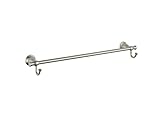 Delta Lockwood 79026-SS 24-Inch Towel Bar with Hooks, Stainless