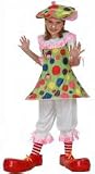Fiesta Clown Fancy Dress Costume (child size) - Medium