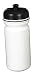 California Springs Twister Water Bottle 24oz 70mm mouth White w/Black Cap