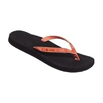 Womens Reef Ginger Sandals Coral/Coral 5
