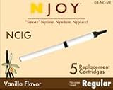 Njoy Cigarette Cartridge Pack - Vanilla [High]