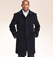 Big & Tall Collezione Wool Rich Coat with Cashmere