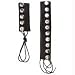 Diamond Plate 12Pc Set Leather Ponytail Wrap