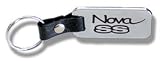 Nova SS Key Chain (Chrome with Leather Strap)