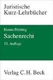 Sachenrecht: Ein Studienbuch