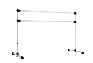 Vita Vibe BD48 Prodigy Series Portable Double Freestanding Ballet Barre, Stretch/Dance Bar, 4-Feet