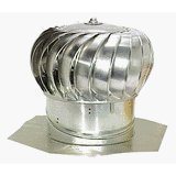 Air Vent #52103 12 Aluminum Turbine/Base