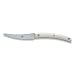 convivio nuovo white lucite steak knife by berti of italy set of 6