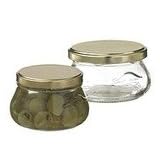 4 pack - - Almost UNBREAKABLE 12 oz. Squat Jars with lids. Treated by HercuGlass to be the... by