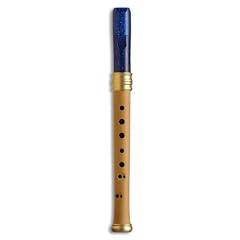 Mollenhauer Blockfl�te Sopran Blockfl�te Barock 1119B Adris Traumfl�te, Holz/Kunststoff, nachtblau, Doppell�cher
