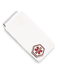 Sterling Silver Medical Money Clip Charm