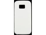Flexible Silicone Phone Cover Case White For Nokia XpressMusic 5530